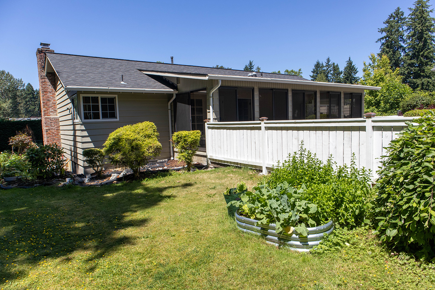 Auburn Adult Family Home backyard