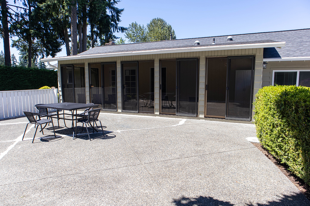 Auburn Adult Family Home patio